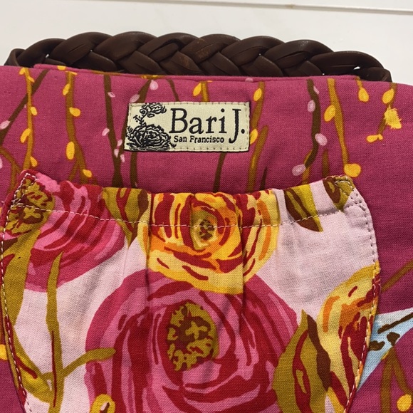 BARI J Pink Bird Print Cloth Purse - Picture 6 of 6